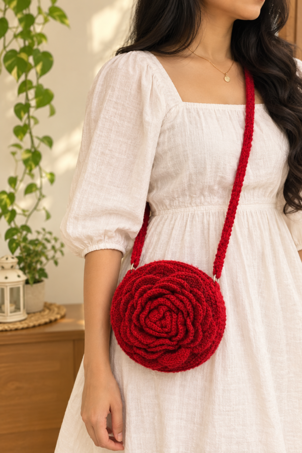 Rosenim 3D Rose Bag