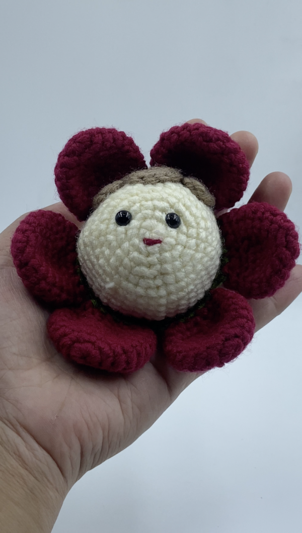 Flower keychain