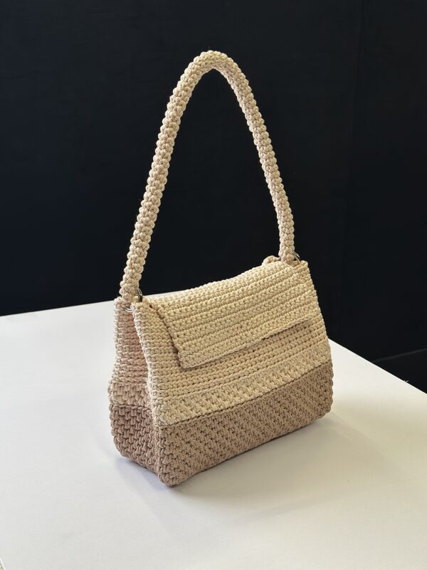 Rose Latte Crochet bag