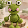 crongy frog Crochet plush toy